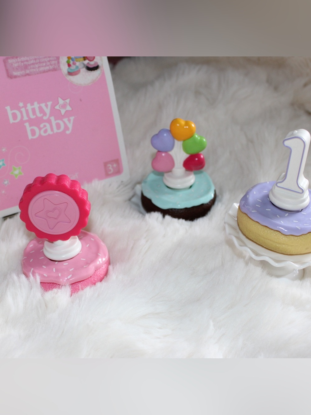 American Girl doll Bitty baby “Donut smash cake” 🎂 birthday set